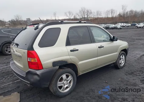 2008 Kia Sportage Lx from USA, damaged, VIN KNDJF724387499245